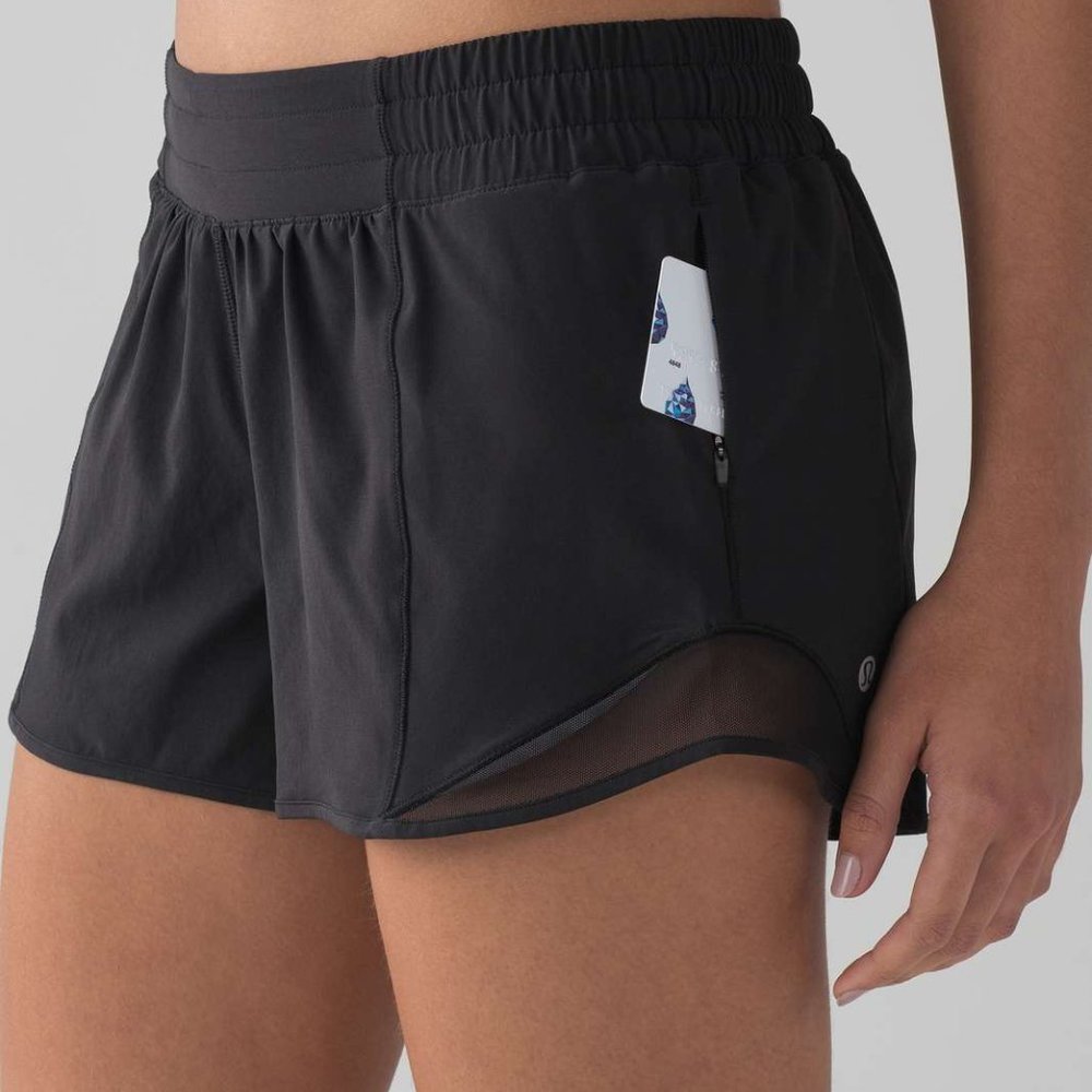 Black Women's Athletic Shorts